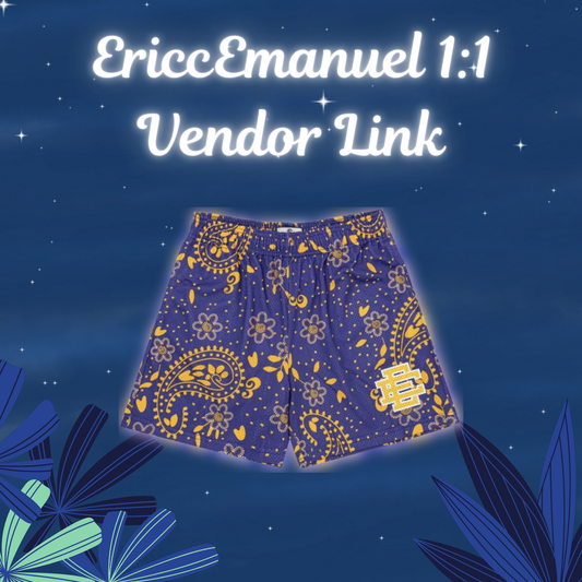 Ericc Emanuel 1:1 Vendor